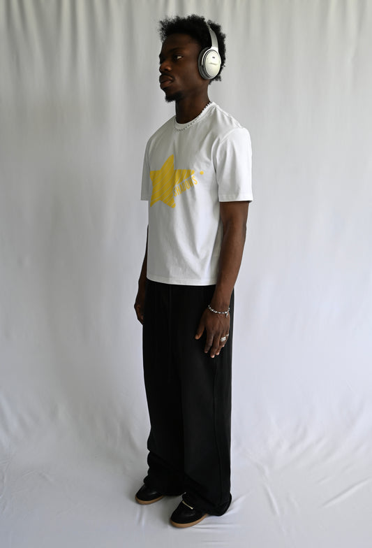 WHITE STAR TEE