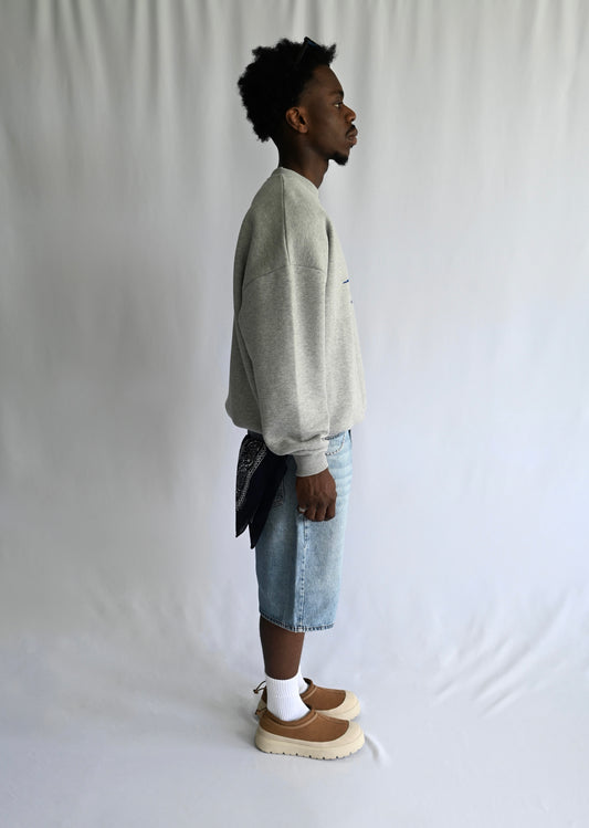 MELANGE CREWNECK
