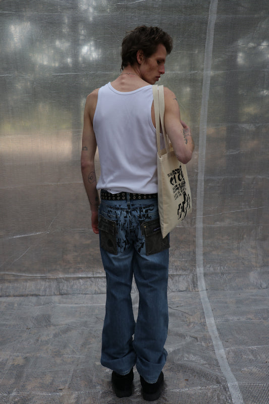 1 of 1 Printed Jeans