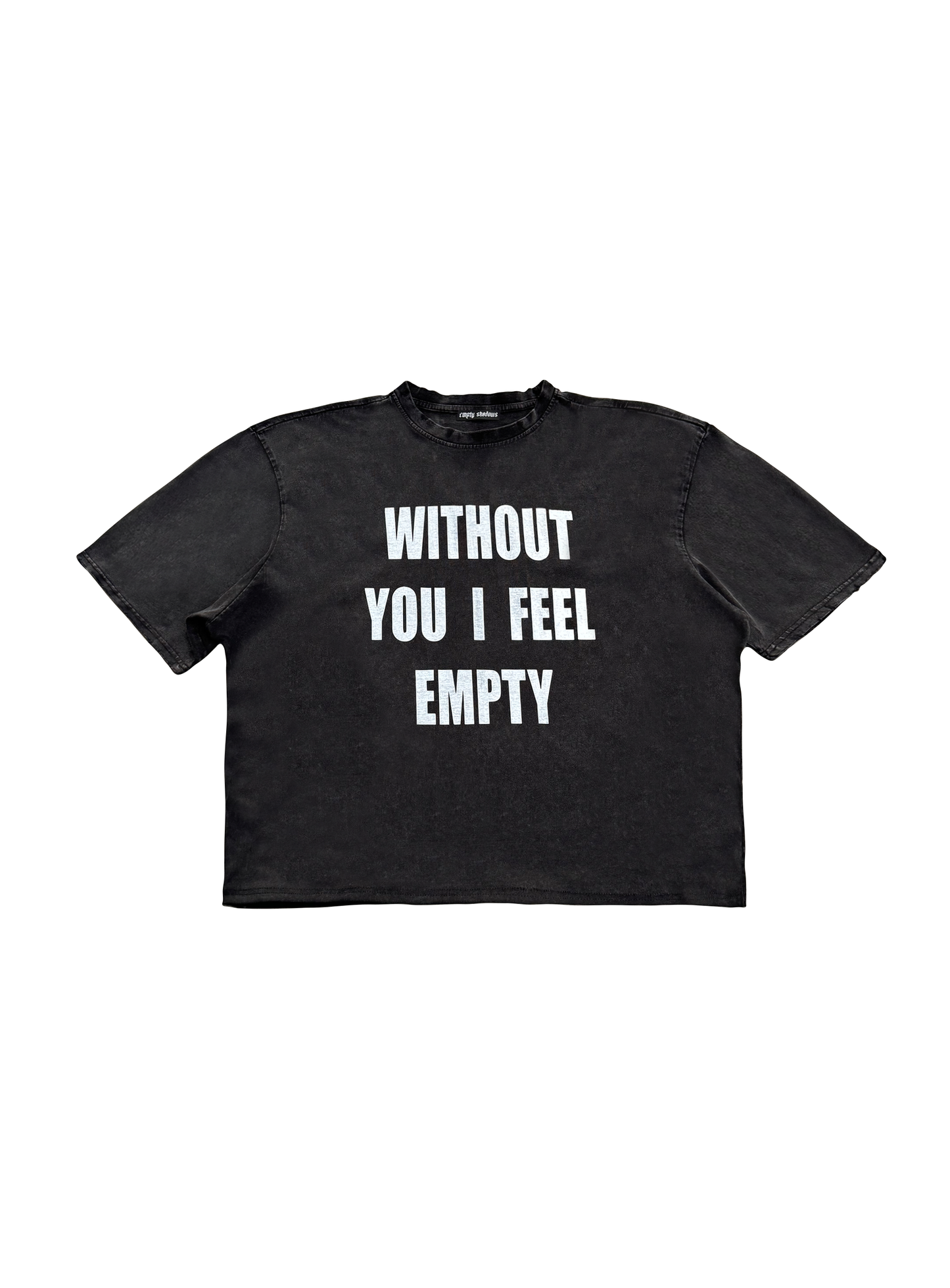 CROPPED TEE BLACK