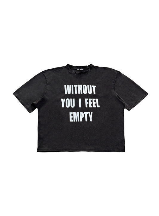 CROPPED TEE BLACK