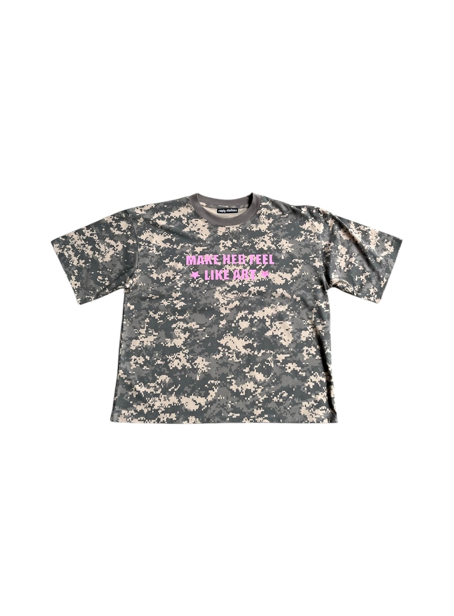 PINK CAMO TEE