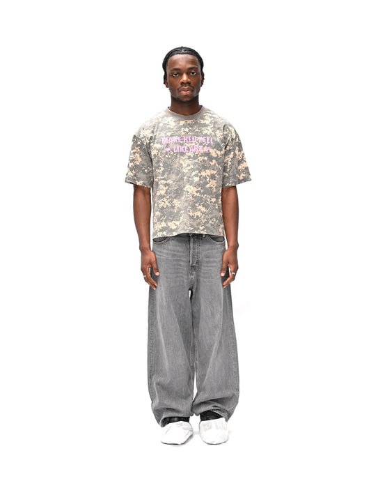 PINK CAMO TEE