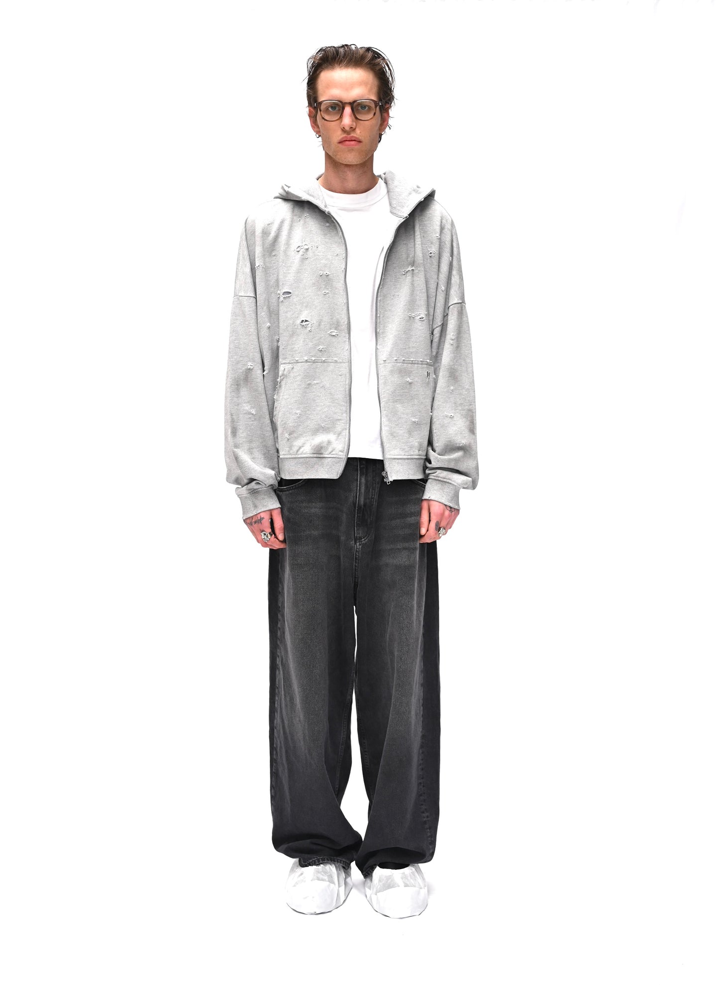 1 OF 1 REMAKED ZIP JACKET