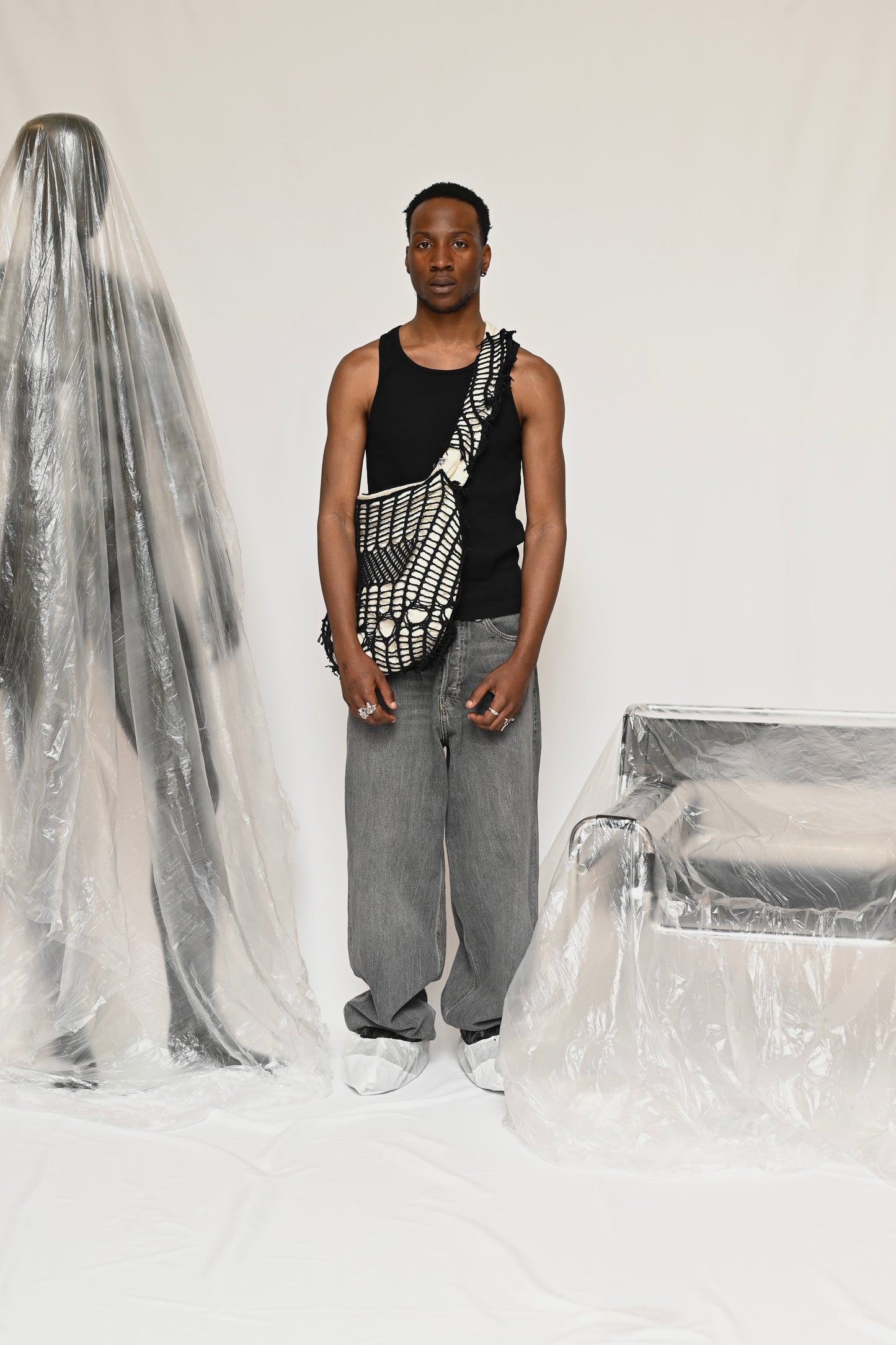 1 OF 1 ILLUSION SHOULDER BAG