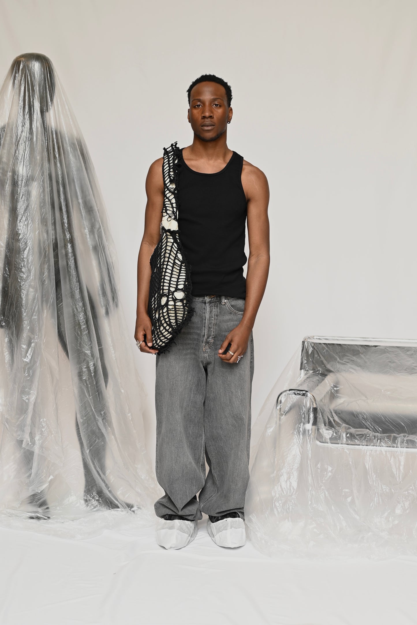 1 OF 1 ILLUSION SHOULDER BAG