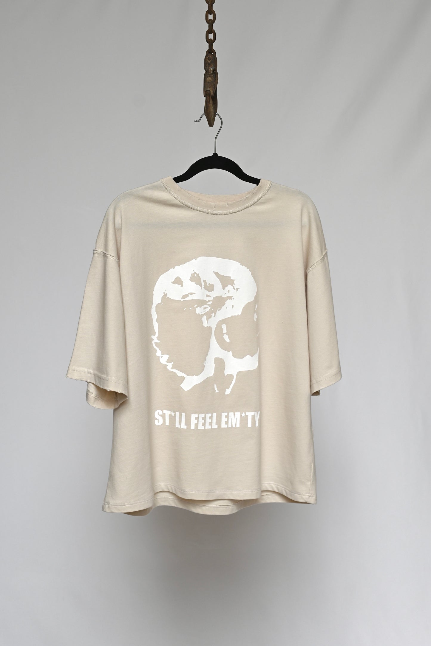 ILLUSION CROPPED SHIRT - white