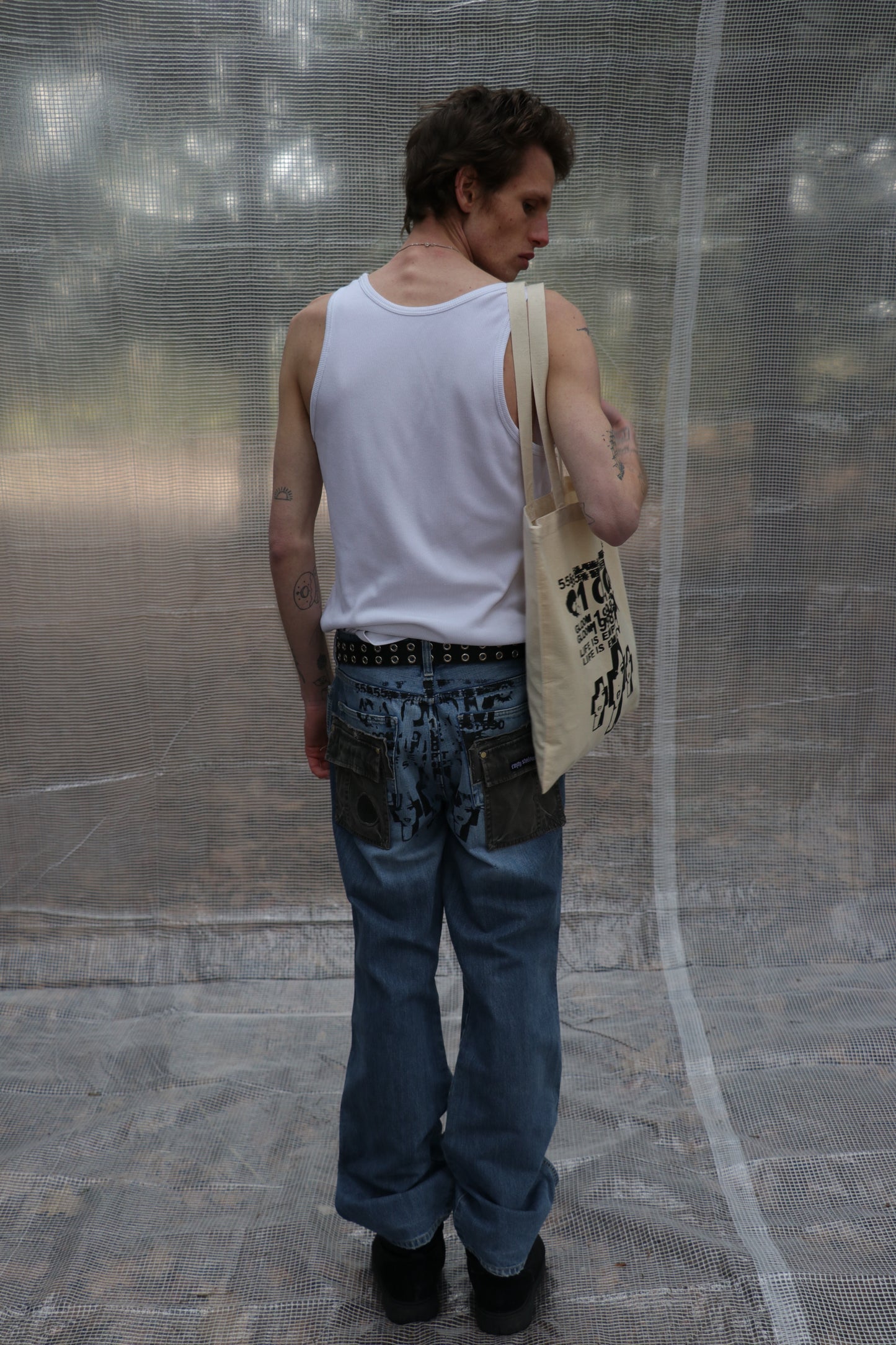 1 of 1 Printed Jeans
