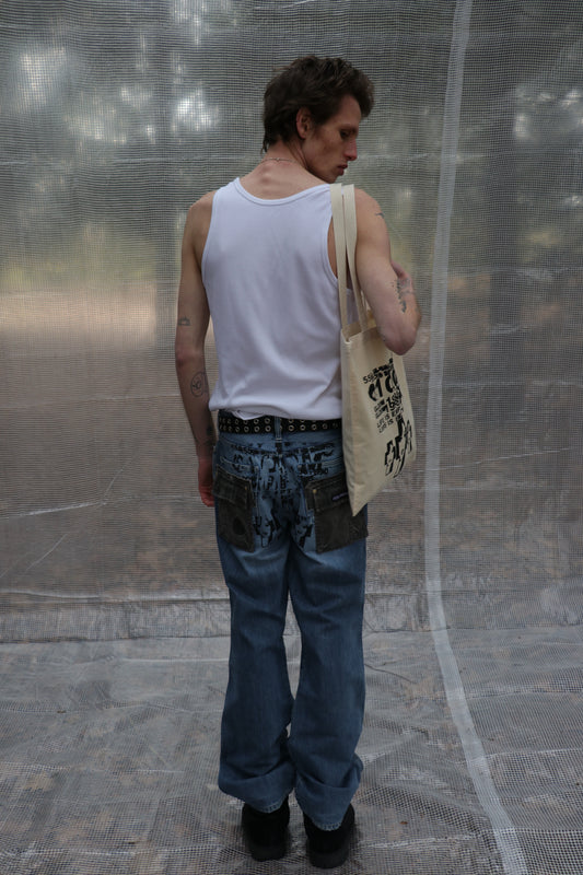 1 of 1 Printed Jeans