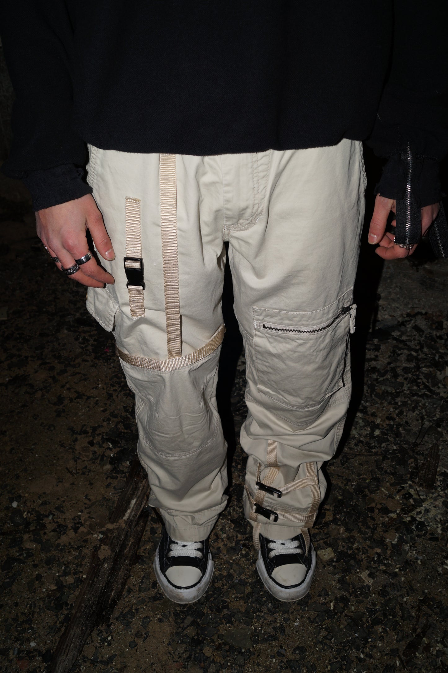 Remaked 1 of 1 "buckle pants"