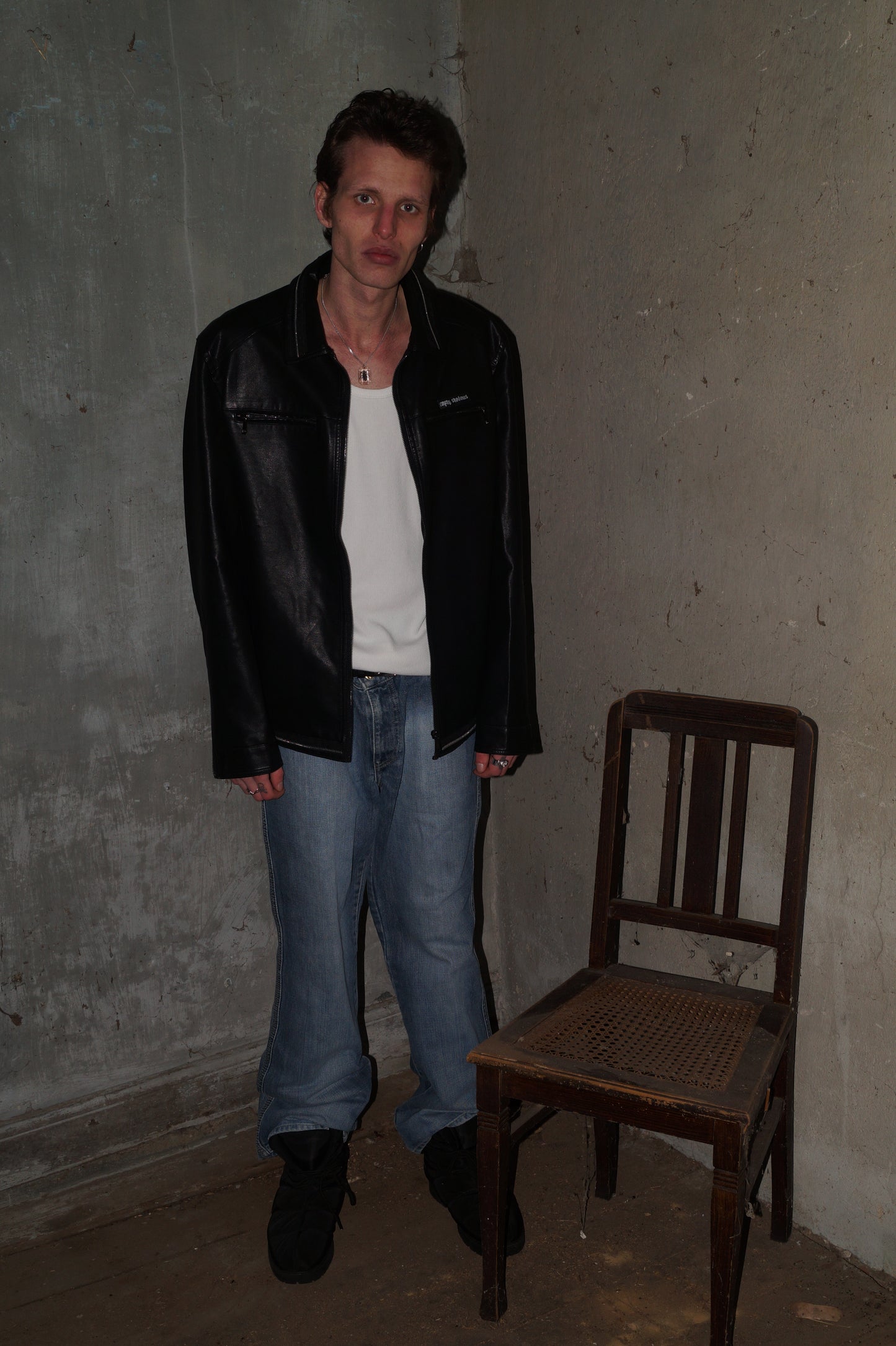 1 of 1 Black Leather Jacket